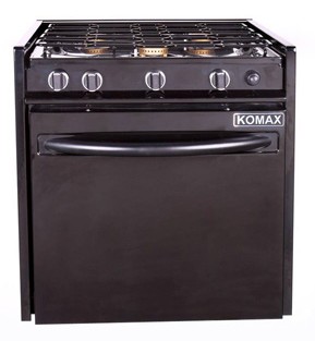 Freestanding Electric Oven with Burners