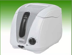 Compact Electric Deep Fryer with Temperature Control