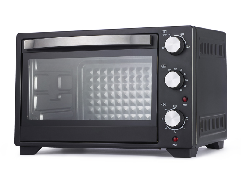 Electric Toaster Oven with Adjustable Temperature
