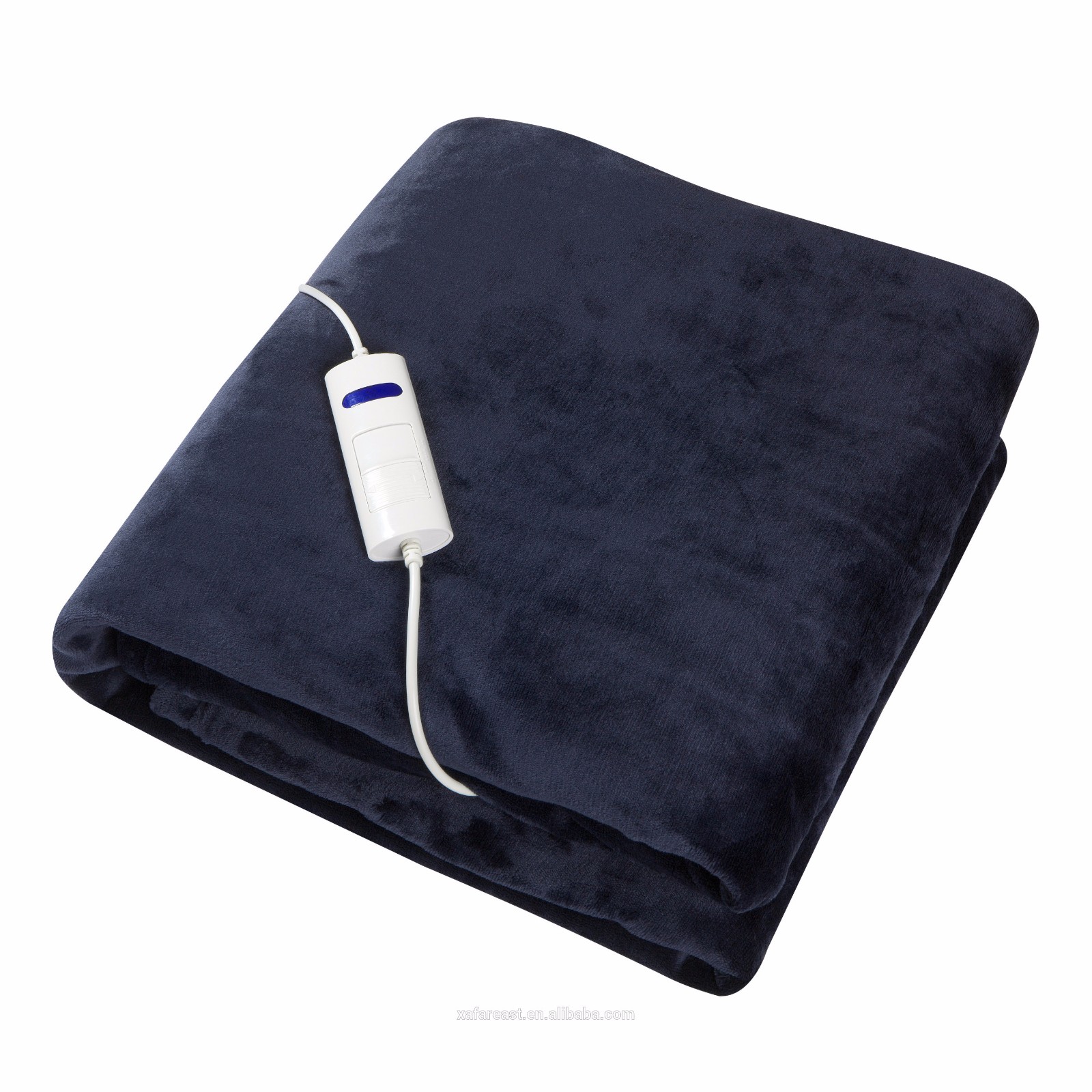 Heated Plush Overblanket with Temperature Control
