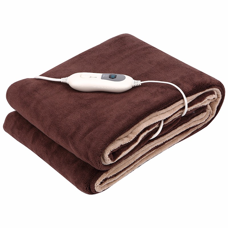 Heated Plush Overblanket with Adjustable Settings