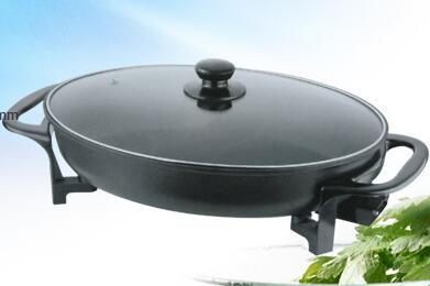 Electric Skillet with Glass Lid