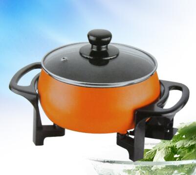 1.5L Electric Cooking Pot with Glass Lid