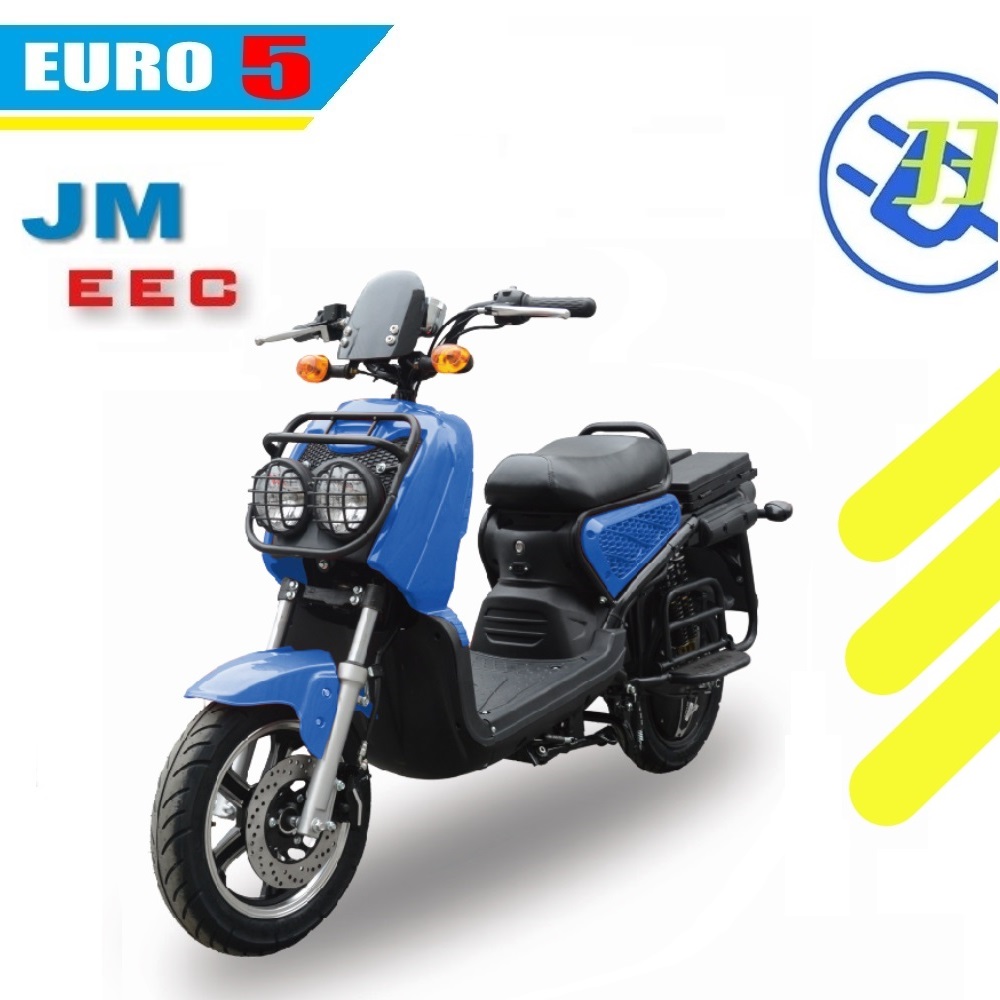 Side profile of the electric scooter