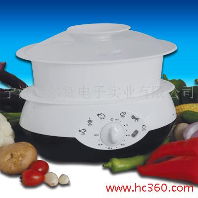 Multi-Tier Electric Food Steamer with Timer