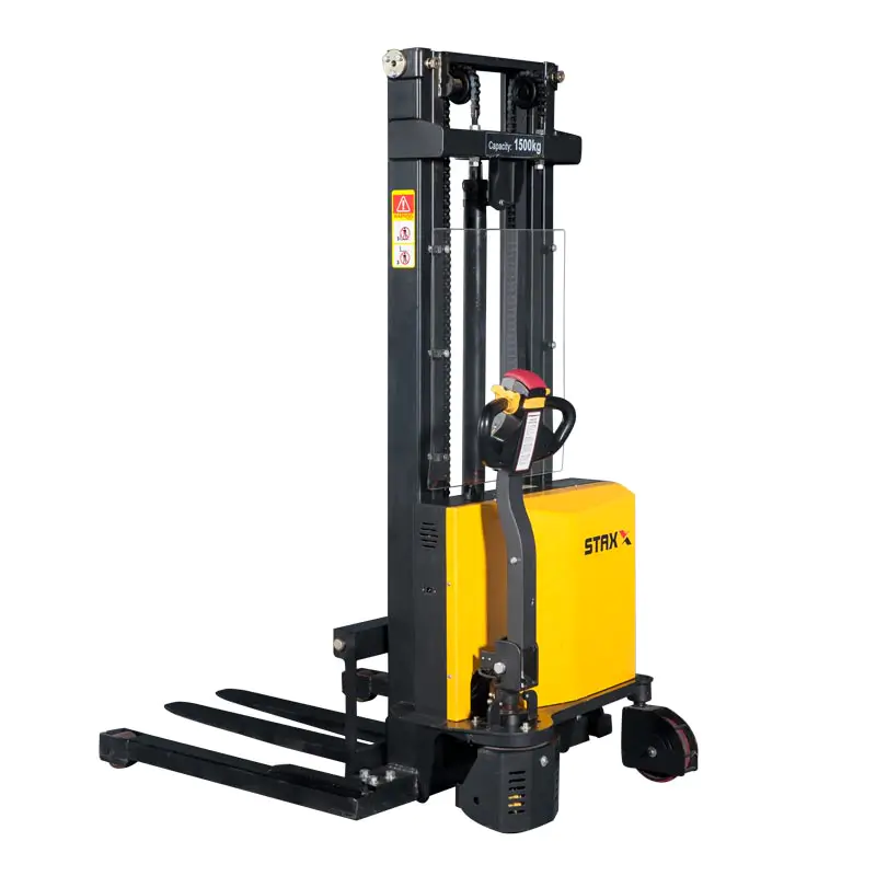 Electric Straddle Leg Pallet Stacker