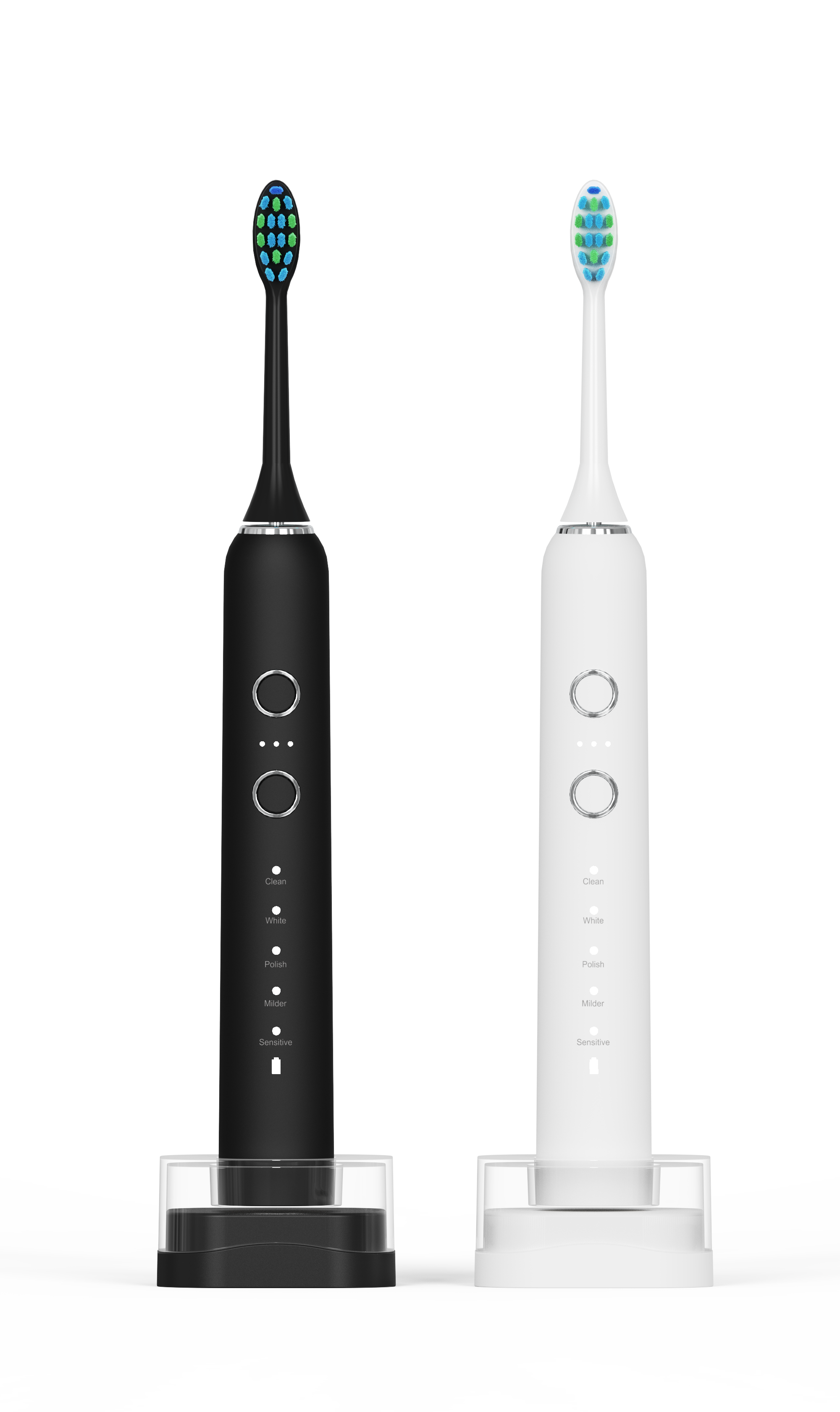 Rechargeable Sonic Electric Toothbrush with Multiple Cleaning Modes