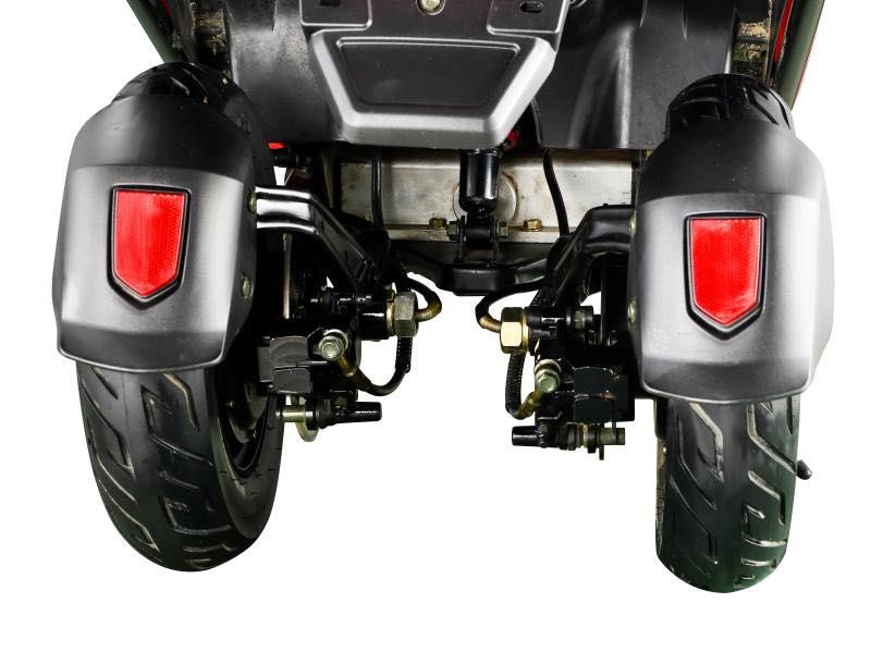 Electric Tricycle Scooter Motorcycle with Dual Motor for Delivery (D2D) EEC E-MARK 500W 10 - Image 2