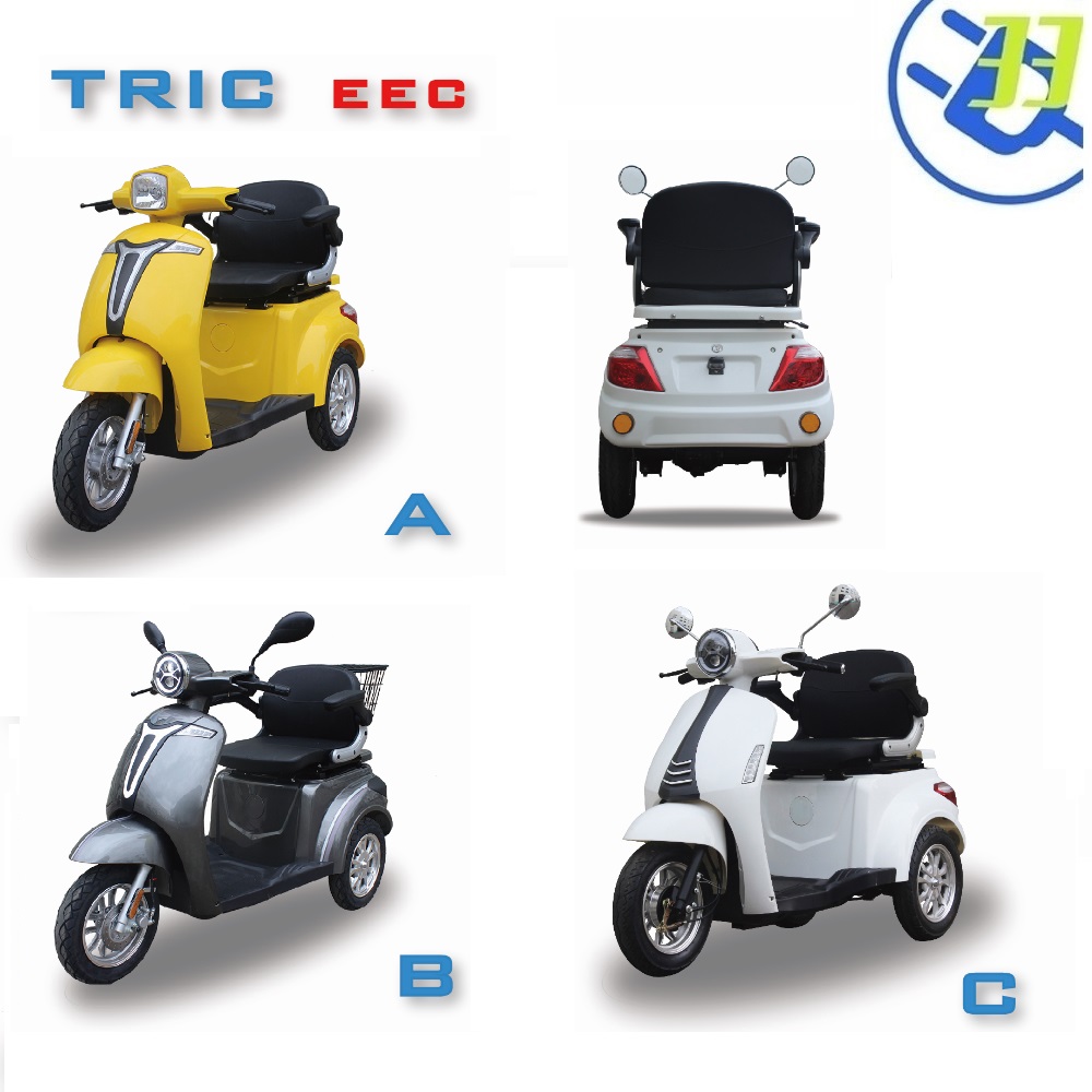 electric Trike tricyle scooter e motorcycle EEC EURO5 COC 3 wheel (Tric) EV-33 - Image 2