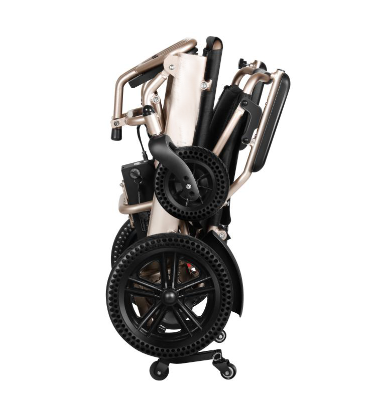 Foldable Electric Wheelchair with Adjustable Seating