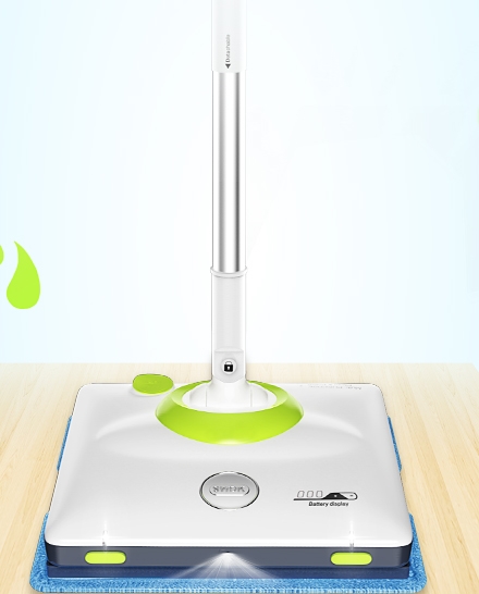 Electric Wireless Water Spraying Wiping Waxing Vibration Floor Cleaning Mop - Image 3