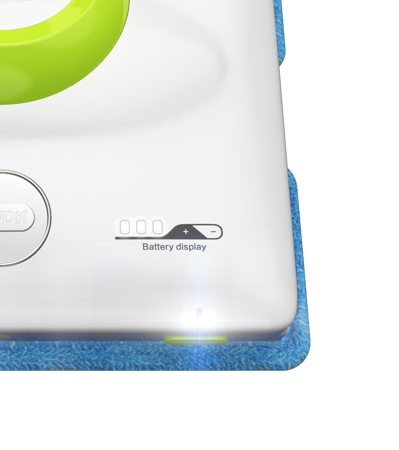 Electric Wireless Water Spraying Wiping Waxing Vibration Floor Cleaning Mop - Image 2