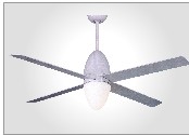 Ceiling Fan with Integrated Light