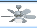 Ceiling Fan with Integrated Light