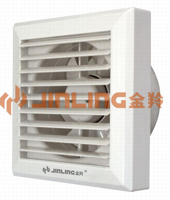 Wall/Ceiling Mount Exhaust Fan with Backdraft Louvers