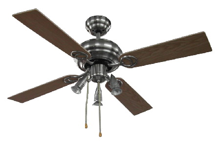 Ceiling Fan with Integrated Lighting