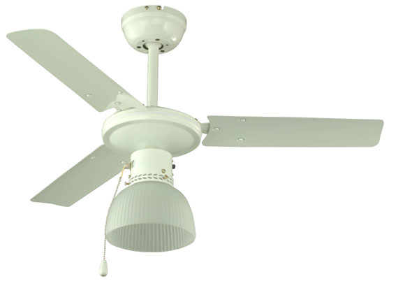 Ceiling Fan with Integrated Light