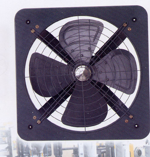 Square Ventilation Fan with Wire Guard