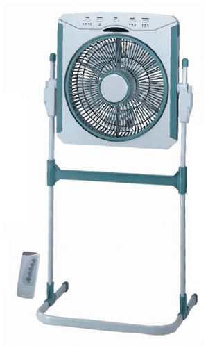 Adjustable Height Pedestal Fan with Remote Control