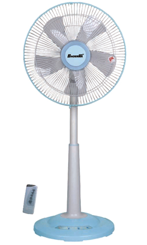 Adjustable Height Pedestal Fan with Remote