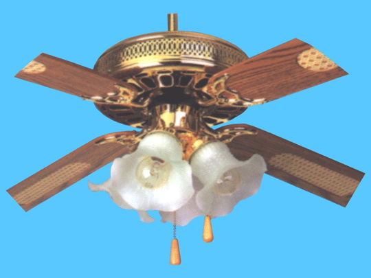 Decorative Ceiling Fan with Light Kit