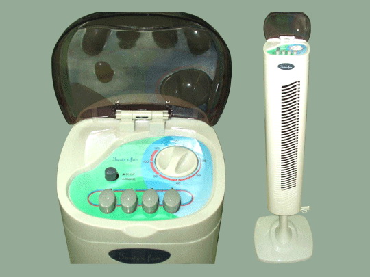 Tower Fan and Exhaust Fan Combination