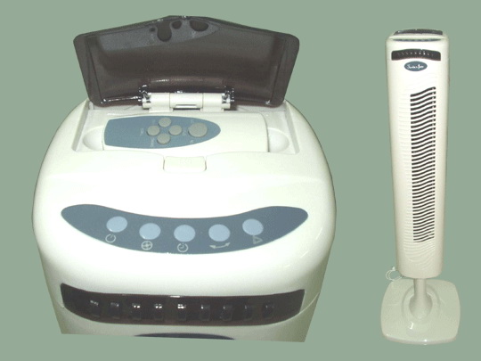 Ventilation Exhaust Fan and Tower Fan Combo
