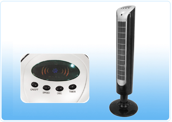 Electronic Tower Fan with Digital Controls