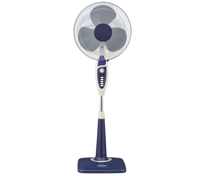 Adjustable Height Pedestal Fan with Wire Cage