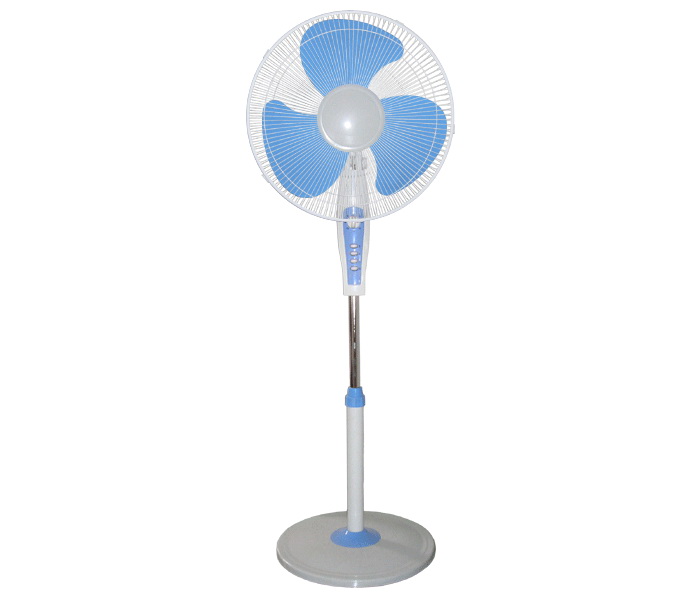 Adjustable Height Pedestal Fan with Three-Speed Control