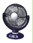 Compact Electric Fan with Adjustable Tilt