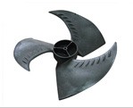 Three-Blade Axial Ventilation Fan