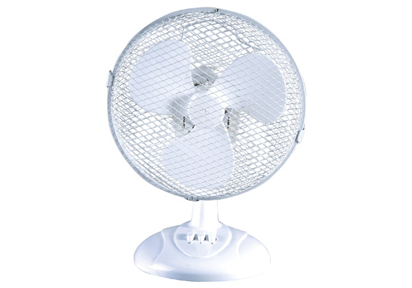 Table Fan with Protective Grill