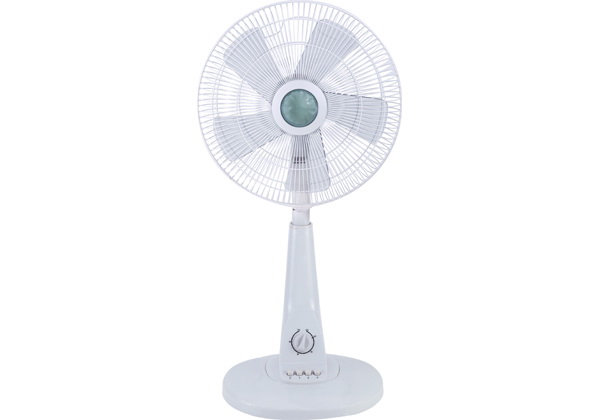 Electric Table Fan with Wire Cage