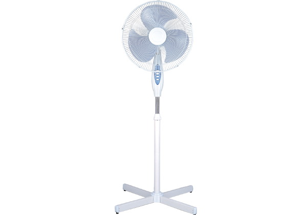 Electric Standing Fan with Adjustable Height
