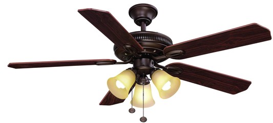 Indoor Ceiling Fan with Light