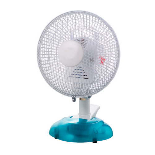 Compact Electric Table Fan with Adjustable Tilt