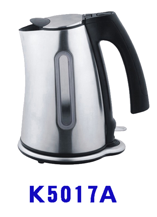 1.7L Stainless Steel Electric Kettle with Overheat Protection