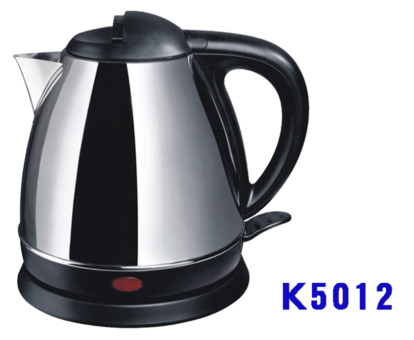 1.2L Stainless Steel Electric Kettle with Overheat Protection