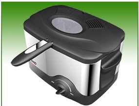 Electric Deep Fryer with Temperature Control