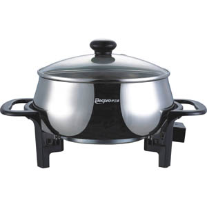 Multi-Function Electric Cooker with Glass Lid