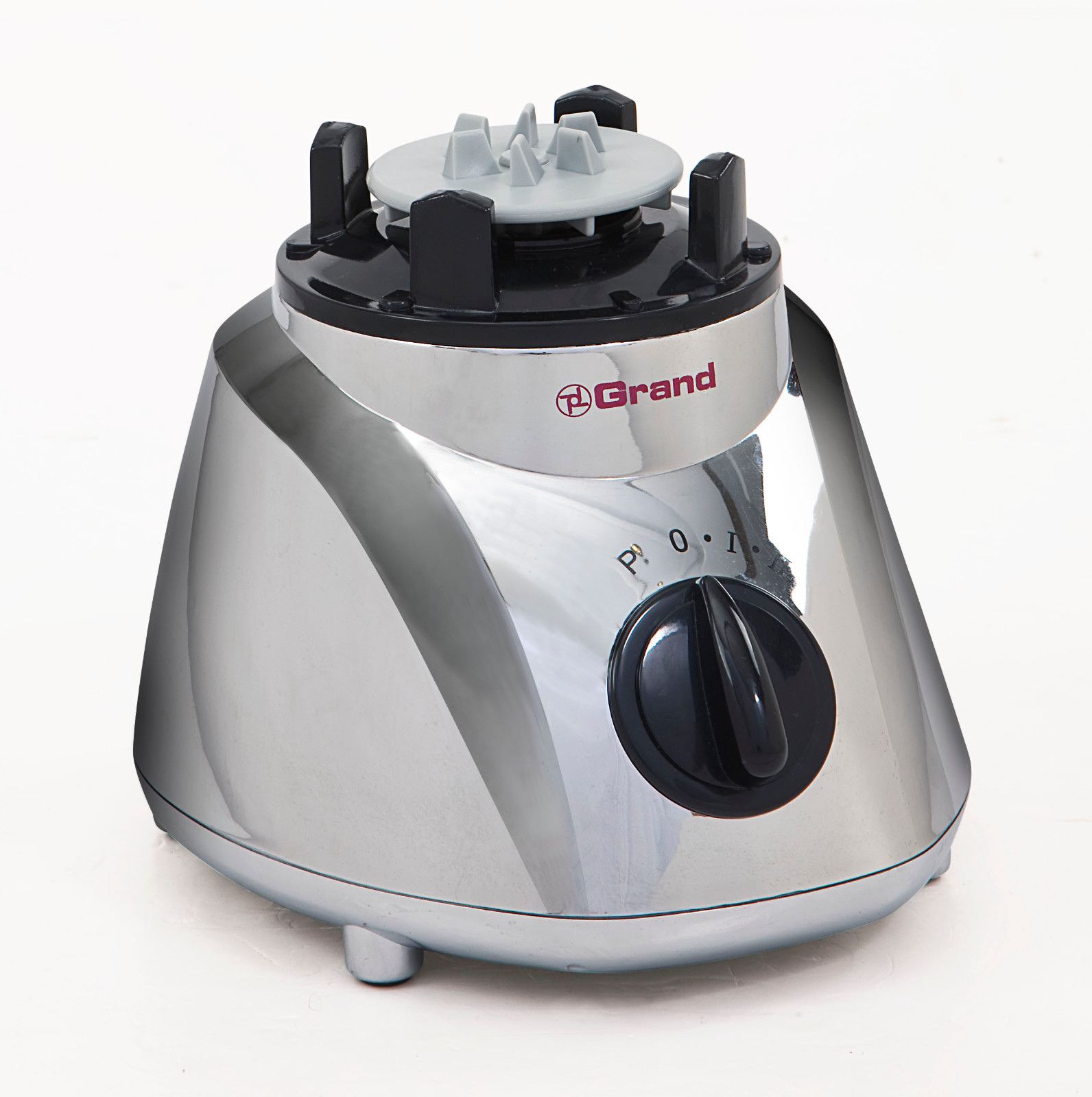 Electric Food Blender with Electroplated Finish