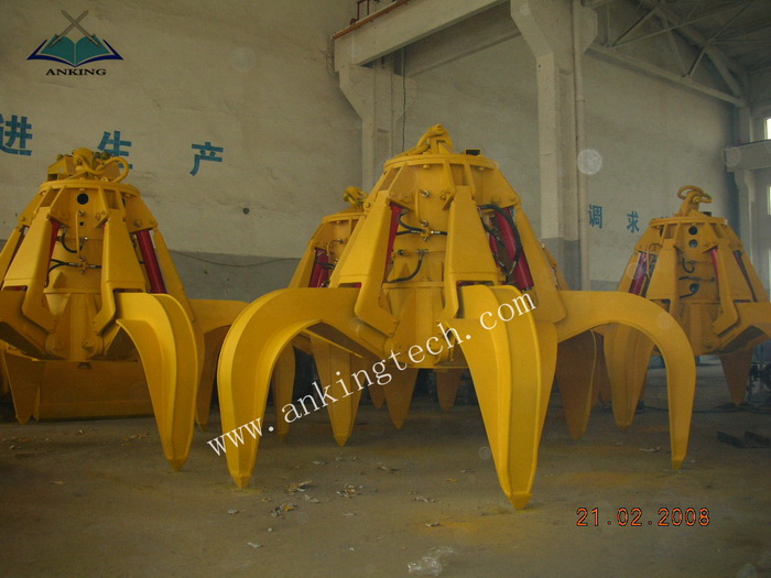 Electro-hydraulic orange peel grab for Scrap grab - Image 2