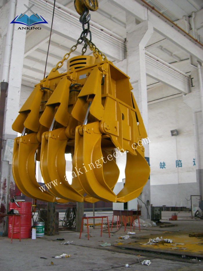 Electro-Hydraulic Rectangular Scrap Grab