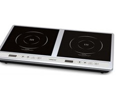 Double Induction Cooktop with Digital Controls