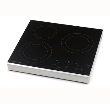 3400W Electromagnetic Cooktop with Three Cooking Zones