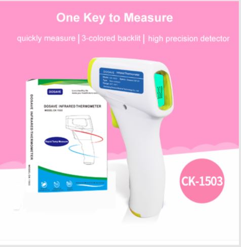 Digital Body Thermometer with Backlit Display