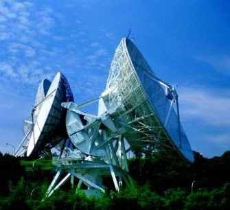 Telecommunication Engineering Installation with Parabolic Dish Antennas