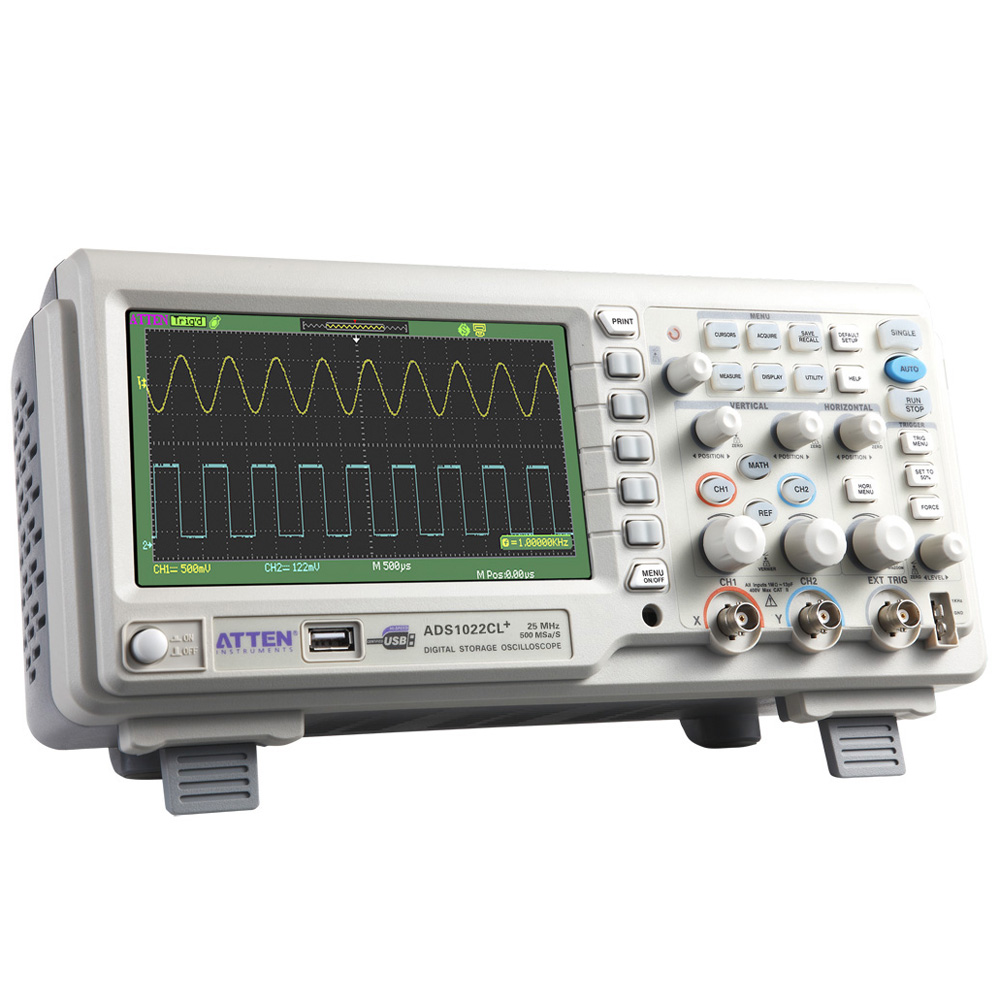2-Channel Digital Storage Oscilloscope 25 MHz