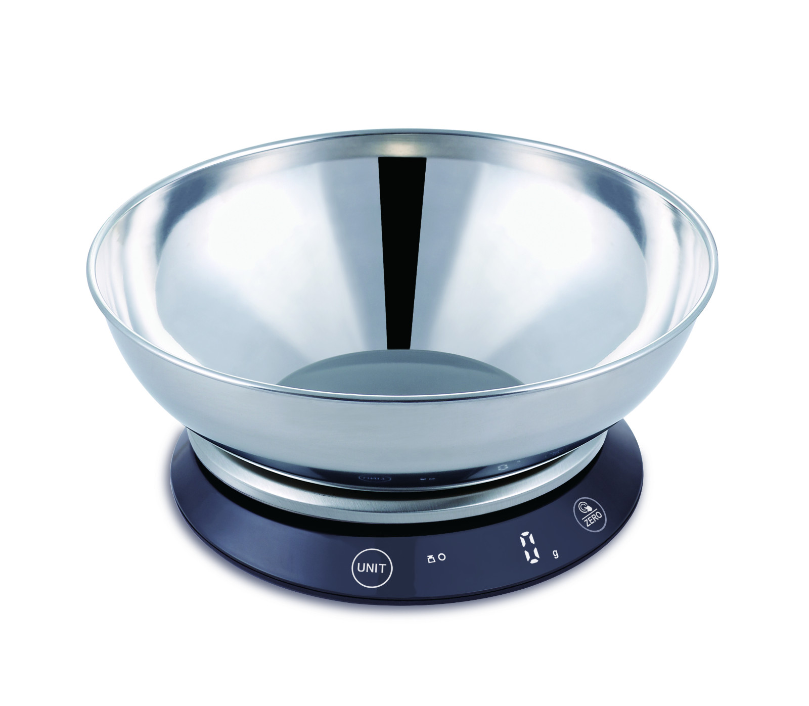 Digital Kitchen Scale with Stainless Steel Bowl